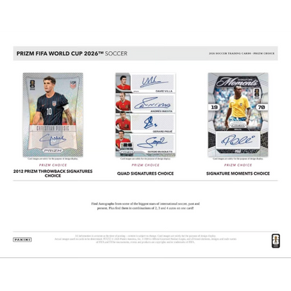 Panini Prizm World Cup Choice Box (Fussball) 2025/2026