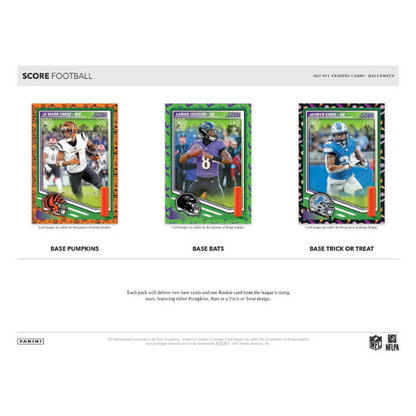 Panini Score Football Haloween Treat  40 Pack Box 2025