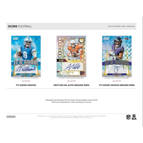 Panini Score Retail Box NFL Football 2025