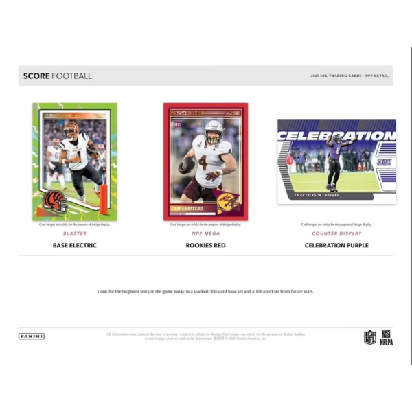 Panini Score Retail Box NFL Football 2025