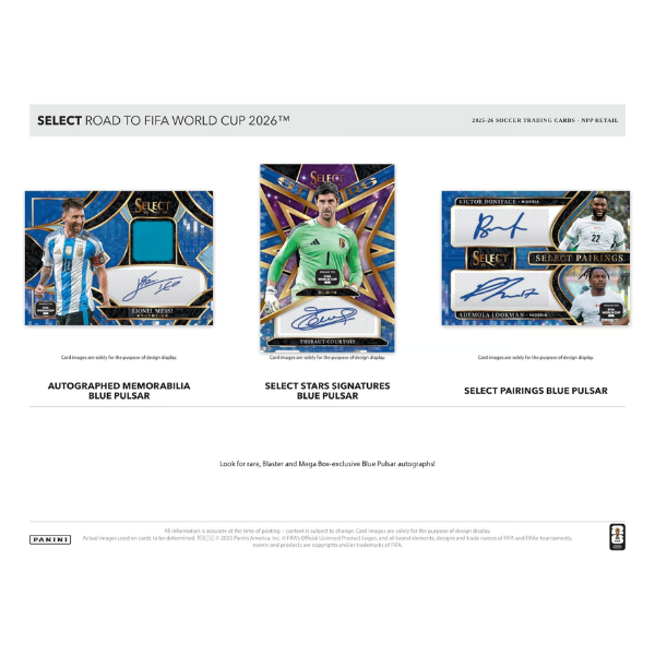Panini Select Blaster Road to World Cup 25/26