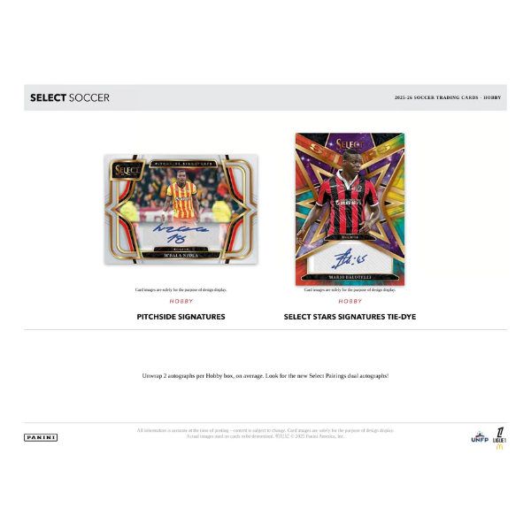 Panini Select Ligue 1 Fußball H2 Box 2025/2026 (Fussball)