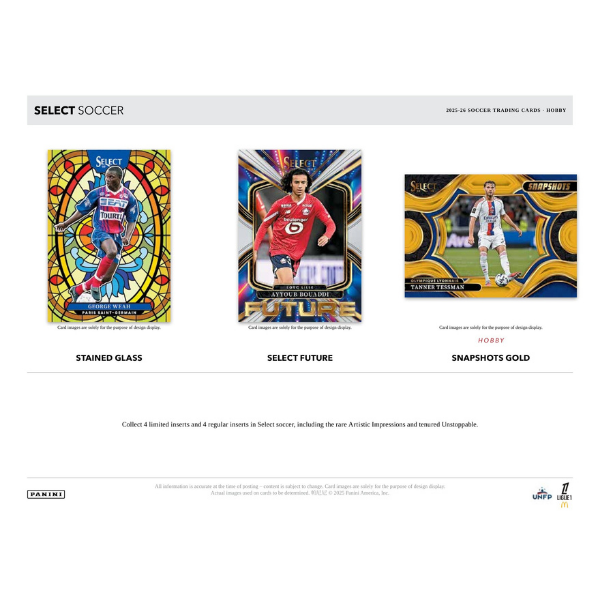 Panini Select Ligue 1 Fußball H2 Box 2025/2026 (Fussball)