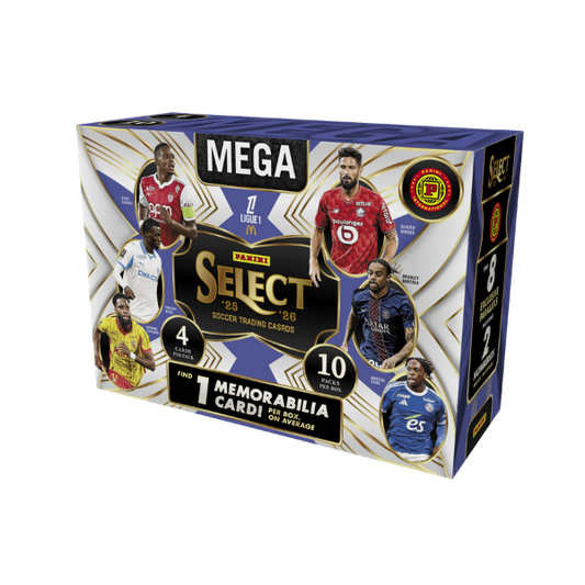 Panini Select Ligue 1 Fußball International Mega Box 2025/2026 (Fussball)