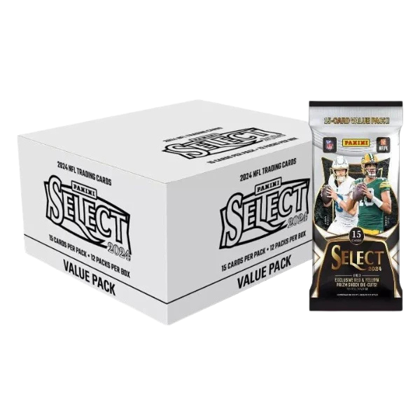 Panini Select NFL Football Value Pack Fat Pack Box 2024