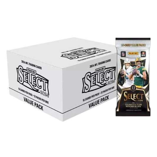 Panini Select NFL Football Value Pack Fat Pack Box 2024