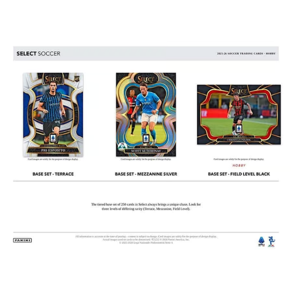 Panini Select Serie A Soccer Hobby Box (Fussball) 2025/2026