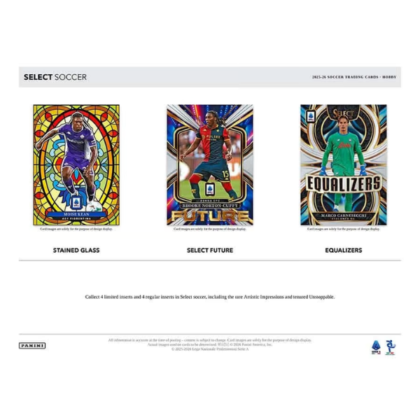 Panini Select Serie A Soccer Hobby Box (Fussball) 2025/2026