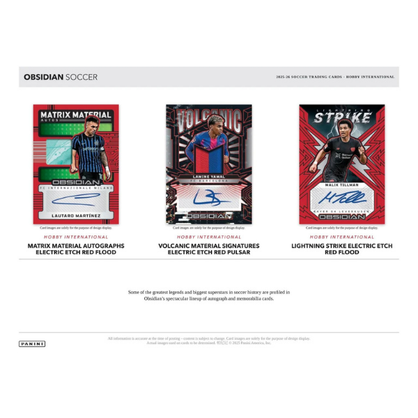 Panini Obsidian International Hobby Box 25/26 (Fussball)