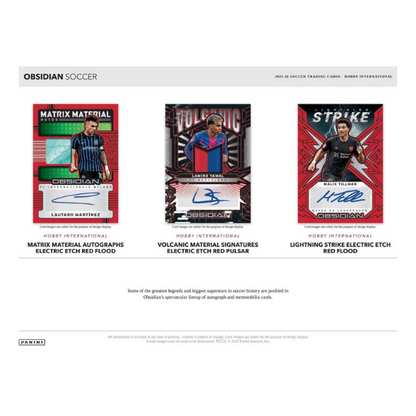Panini Obsidian International Hobby Box 25/26 (Fussball)