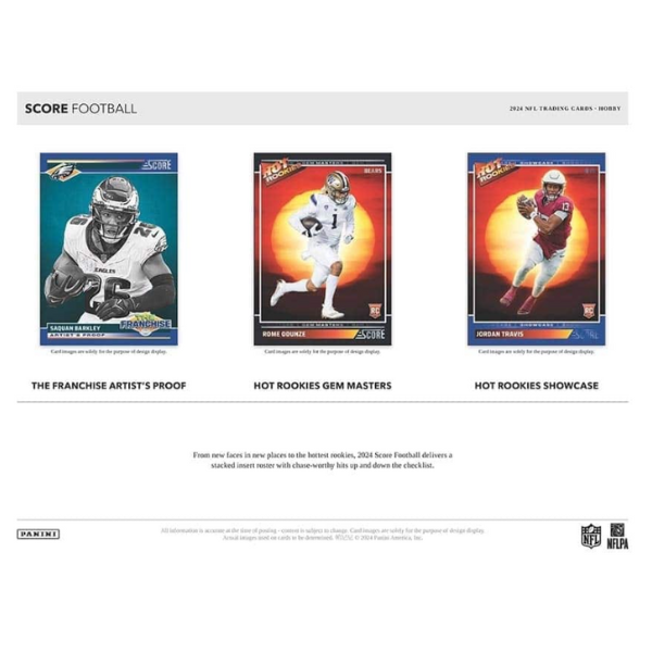 Panini Score Hobby Box NFL Football 2024