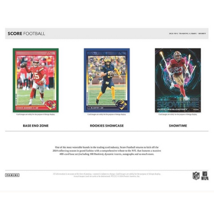 Panini Score Hobby Box NFL Football 2024