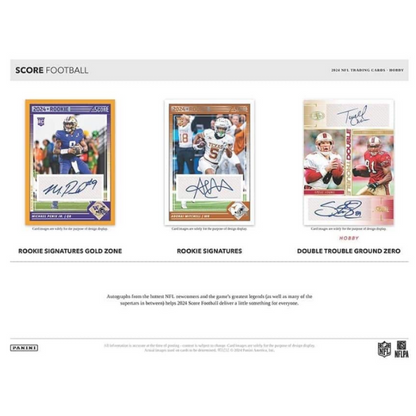 Panini Score Hobby Box NFL Football 2024