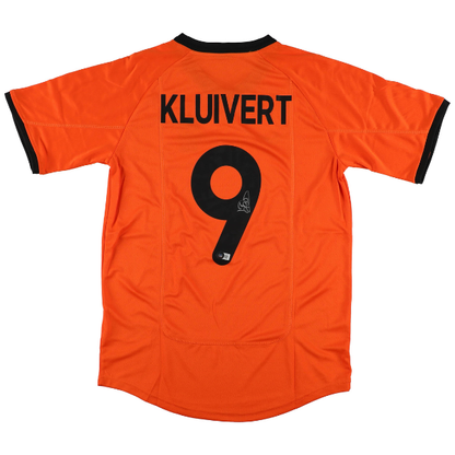 ⚽ Patrick Kluivert Signiertes Niederlande Nationaltrikot – inkl. Beckett COA ⚽