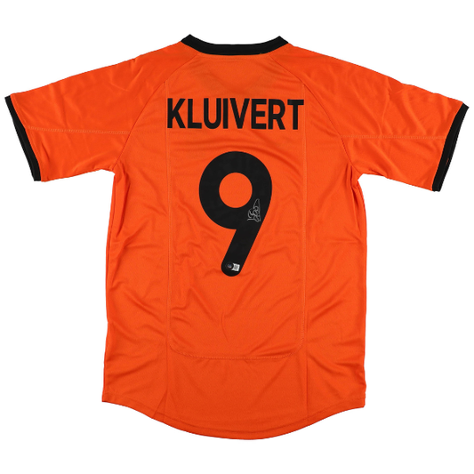 ⚽ Patrick Kluivert Signiertes Niederlande Nationaltrikot – inkl. Beckett COA ⚽