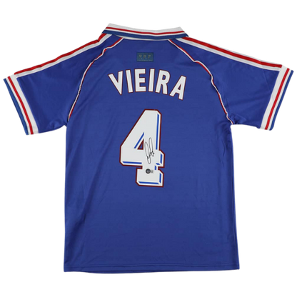 Patrick Vieira Signed France National Team Jersey - Beckett