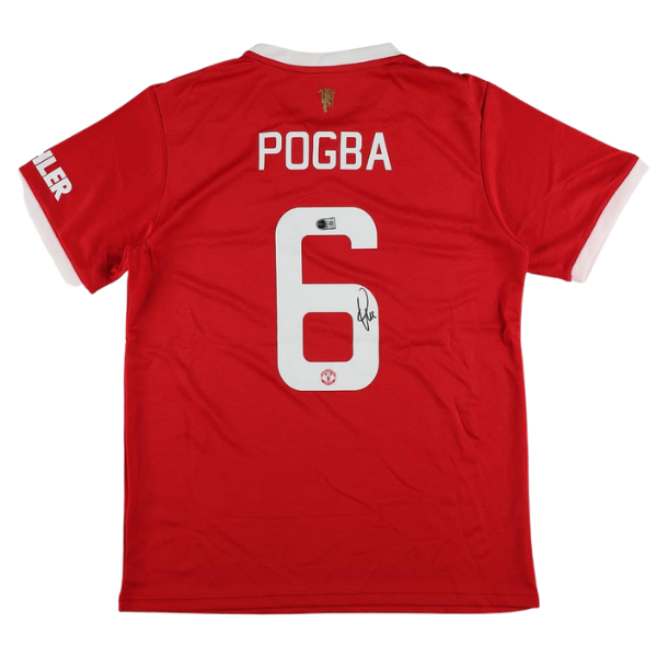 Paul Pogba Signed Manchester United Jersey - Beckett