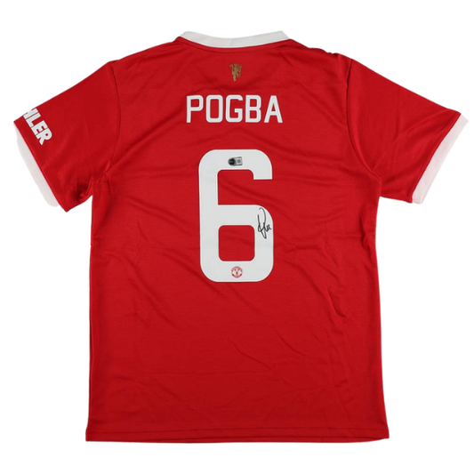 Paul Pogba Signed Manchester United Jersey - Beckett