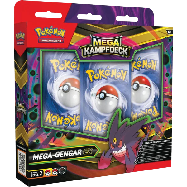 Pokémon TCG: Mega-Kampfdeck – Mega-Gengar-EX (DE)