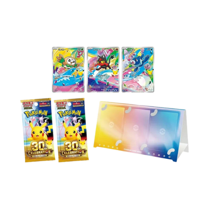Pokémon – 30th Celebration Card Set Alola: Bauz, Flamiau & Robball – Japanisch