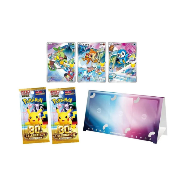 Pokémon – 30th Celebration Card Set Sinnoh: Chelast, Panflam & Plinfa – Japanisch
