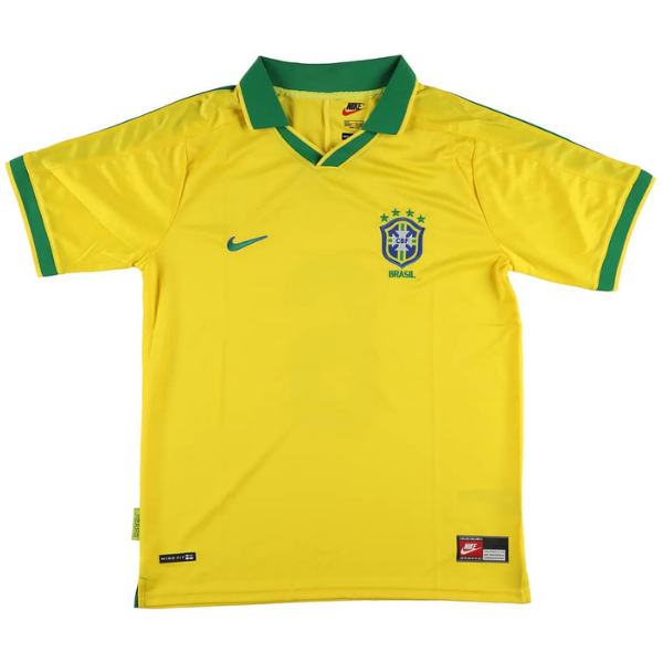Roberto Carlos Signed Brazil National Team Jersey - Beckett