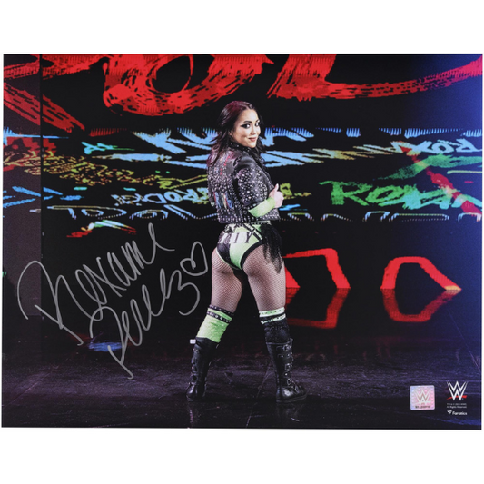Roxanne Perez WWE Autographed 16" x 20" Entrance Looking Back Photograph