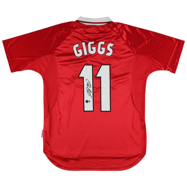 Ryan Giggs Signed Manchester United Jersey - Beckett