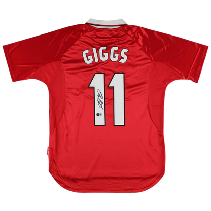 Ryan Giggs Signed Manchester United Jersey - Beckett