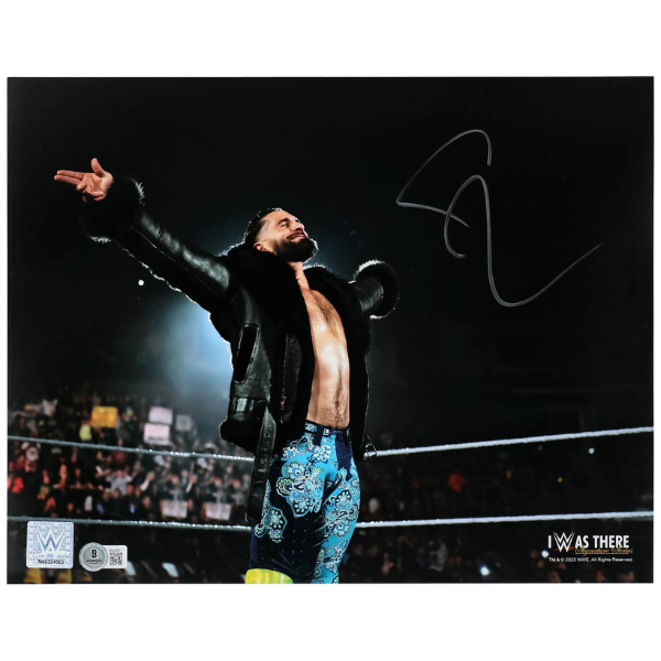Seth Rollins – Signiertes 11x14 Foto – WWE Superstar – Beckett – Authentisches Autogramm