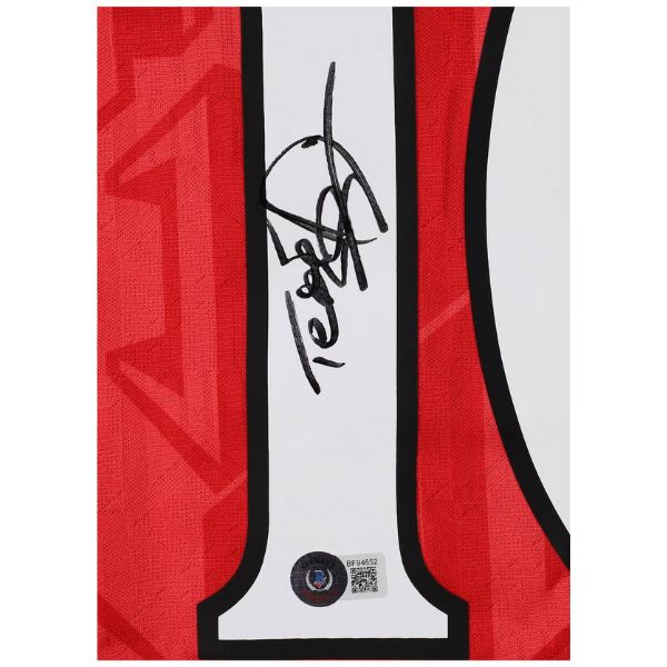 Teddy Sheringham Signed Manchester United Jersey - Beckett
