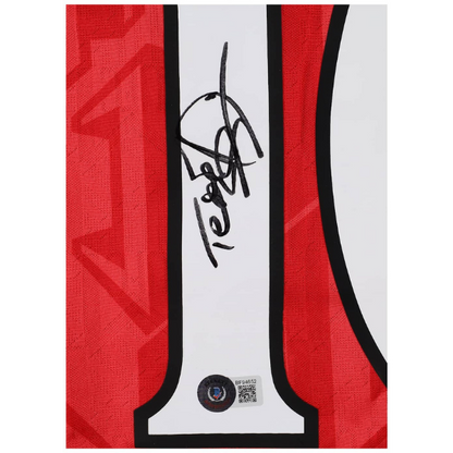 Teddy Sheringham Signed Manchester United Jersey - Beckett