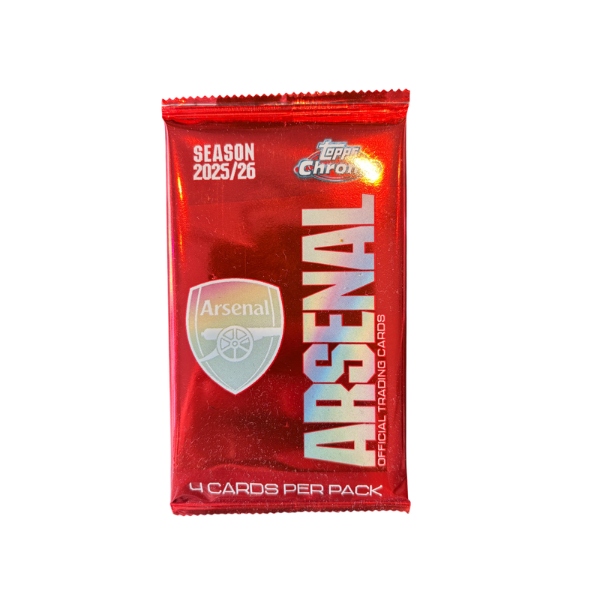 Topps Arsenal Chrome Hobby 2025/2026 (Einzelpack)