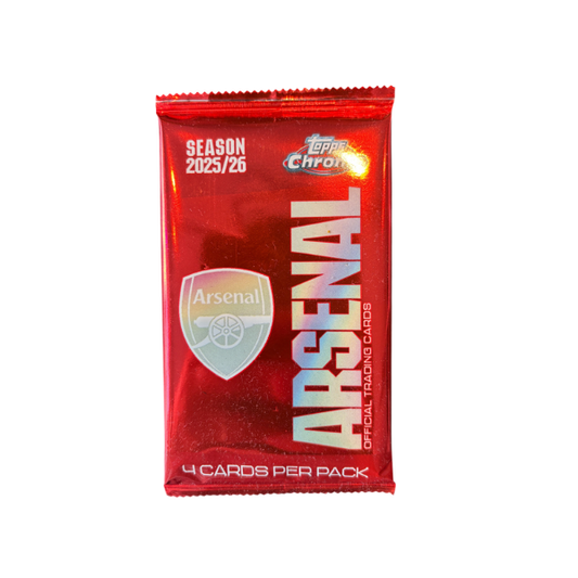 Topps Arsenal Chrome Hobby 2025/2026 (Einzelpack)