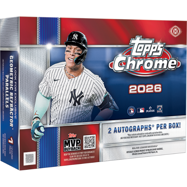 Topps Baseball Chrome 2026 Breaker Delight Hobby Box