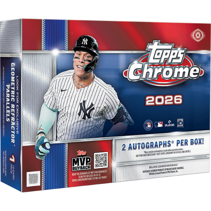 Topps Baseball Chrome 2026 Breaker Delight Hobby Box