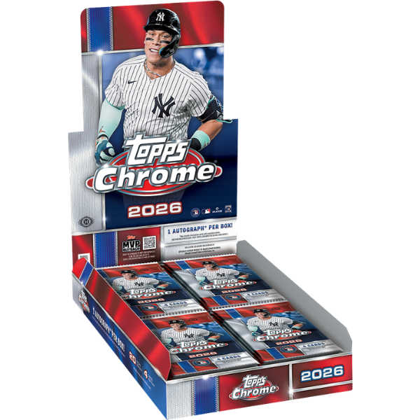 Topps Baseball Chrome Hobby Box 2026