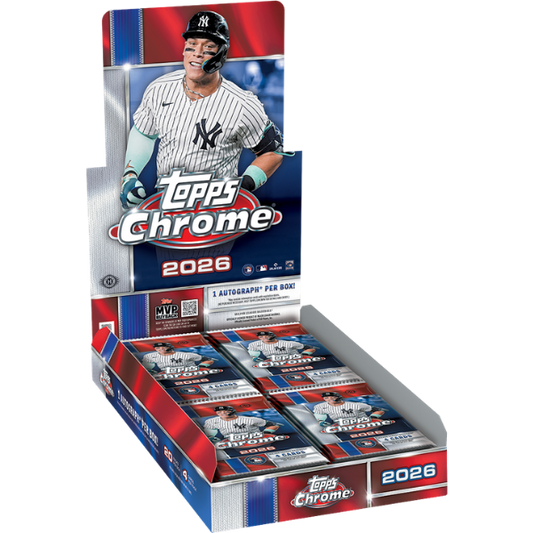 Topps Baseball Chrome Hobby Box 2026