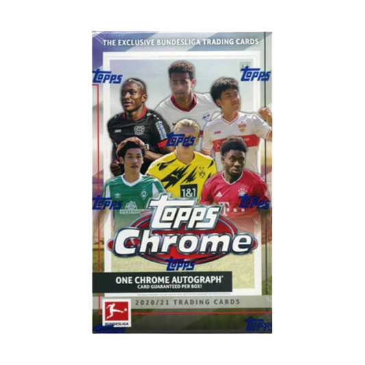 Coffret de football chromé Topps Bundesliga (Football) 2020/2021