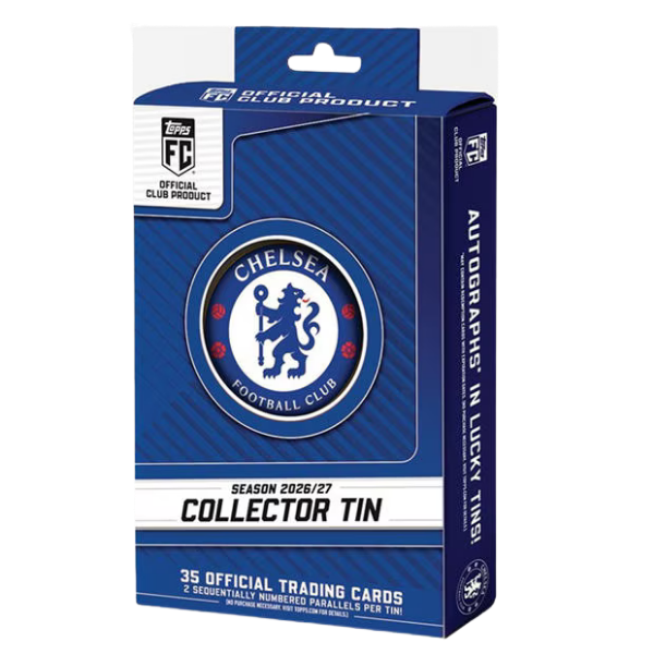 Topps Chelsea Collector Tin 2026/27