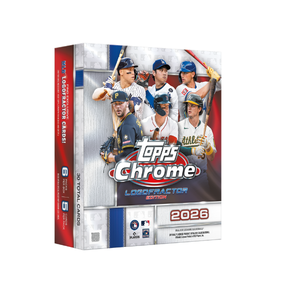 Topps Chrome Baseball Logofractor Box 2026