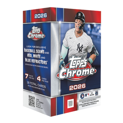 Topps Chrome Baseball Value Box Blaster 2026