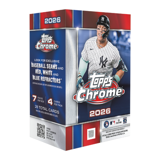 Topps Chrome Baseball Value Box Blaster 2026
