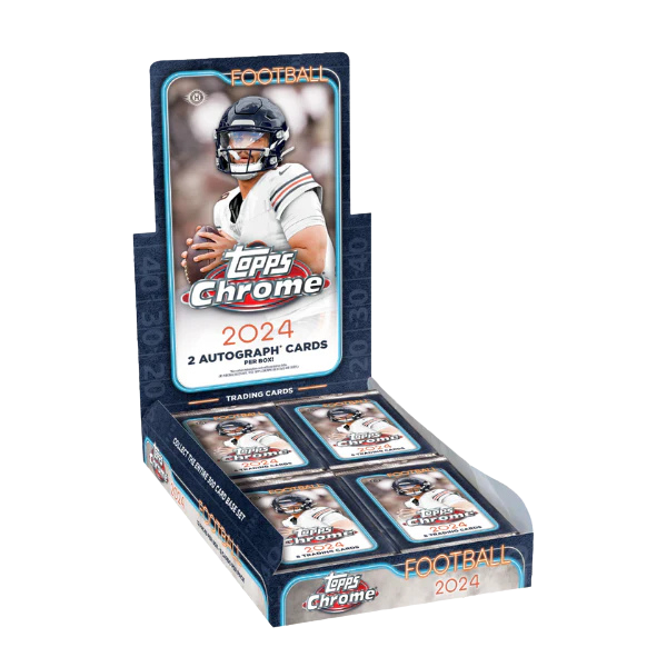 Topps Chrome Football Hobby Box 2024