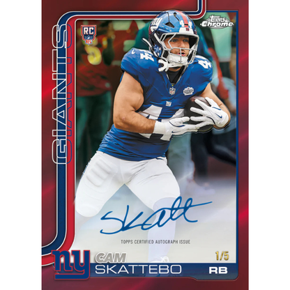 Topps Chrome NFL Blaster Value Box 2025 (Football)