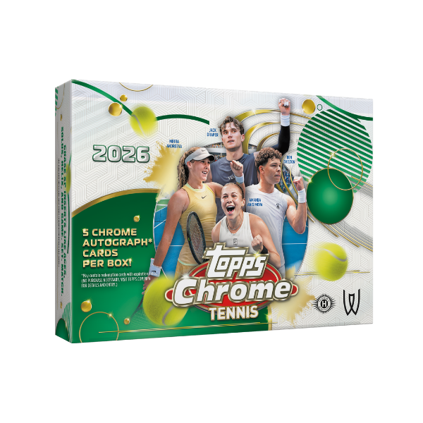 Topps Chrome Tennis 2026 Breaker Delight Box