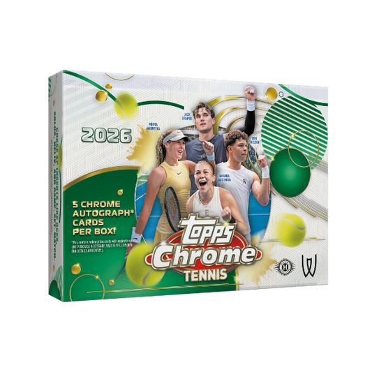 Topps Chrome Tennis 2026 Breaker Delight Box