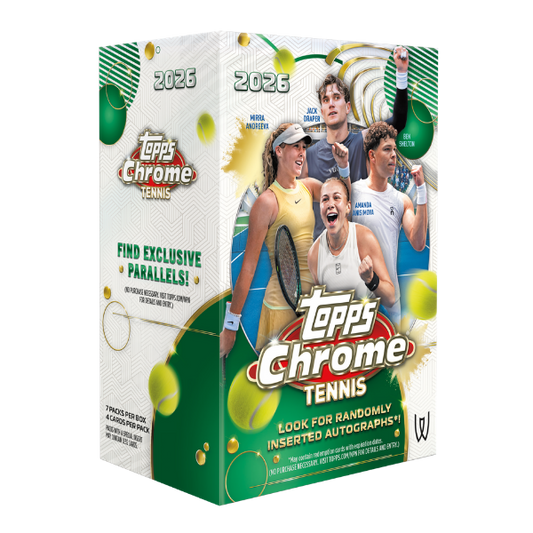 Topps Chrome Tennis 2026 Value Box
