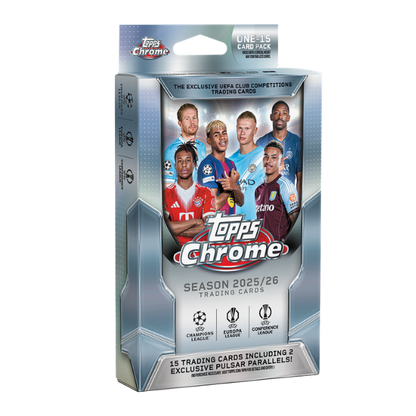 Topps Chrome UCC UEFA Club Competitions Soccer Hanger Box 2025/2026 (Fussball)