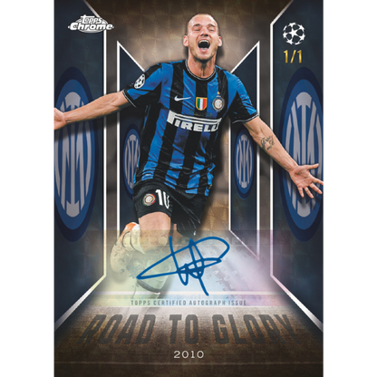 Topps Chrome UCC UEFA Club Competitions Soccer Jumbo Box 2025/2026 (Fussball)